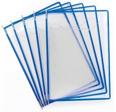 Poche à pivot Fold'up, A4, bleu
