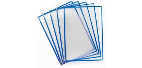 Zichtpaneel Fold'up, A4, blauw