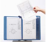 by tarifold Poche à pivot Fold'up, A4, bleu