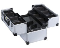 Gereedschapskist AluPlus Tool >L< 36C, zilverkleurig