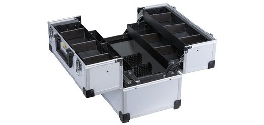 Caisse à outils AluPlus Tool >L< 36C, argent