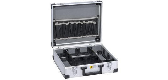 Mallette à outils AluPlus Outils >L< 36, argenté