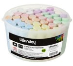 Craie de trottoir Wonday - Pot de 50