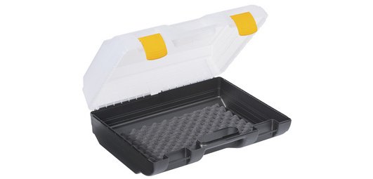 DinoPlus Hobby 3000DD Universal Koffer, schwarz/gelb