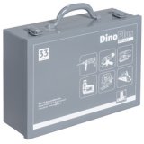 Mallette pour outillage DinoPlus Metall 33, gris
