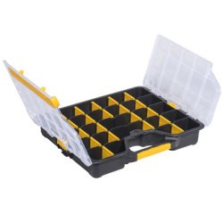 Storage box for professionals, with movable dividers EuroPlus Basic >S<37/6-20