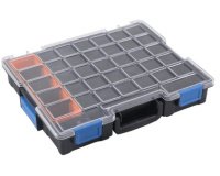 Professional case for small parts with EuroPlus Pro clips >K<44/12-6