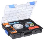 Mallette professionnelle pour petites pièces avec clips EuroPlus Pro >K<44/12-6