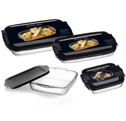 Baking dish "Cucina", square, with lid