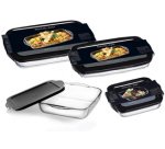 Plat à gratin CUCINA, en verre, 3,85 l