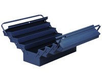 Caisse à outils McPlus Metall 7/57, non équipé, bleu