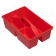 Gereedschapsbak McPlus Carry 38, PP, rood