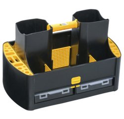 Boîte à outils avec poignée McPlus Workman 19/62, noir