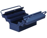 Caisse à outils McPlus Metall 5/47, non équipé, bleu