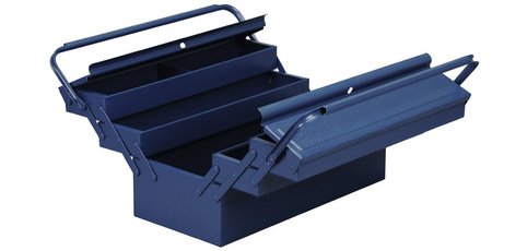 Caisse à outils McPlus Metall 5/47, non équipé, bleu