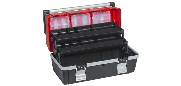 Boîte à outils McPlus Alu >C< 22, PP, rouge/noir