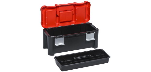 McPlus Alu Toolbox >C< 25, PP, red/black