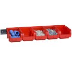 Jeu de bacs à bec ProfiPlus >C< 2/6, rouge