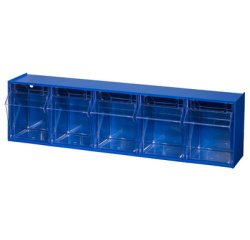 Bloc-tiroirs VarioPlus ProFlip 9, bleu