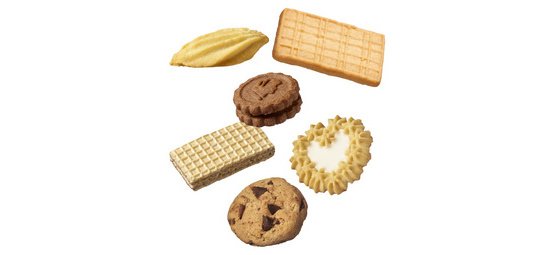 Assortiment de biscuits 'Goldline', en boîte carton