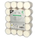 Bougies chauffe-plat, diamètre: 38 mm, blanc