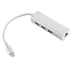 BASIC-S Adaptateur USB 3.1, USB-C mâle - RJ45
