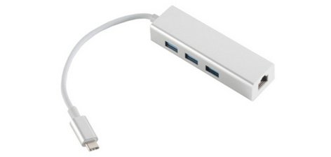 BASIC-S Adaptateur USB 3.1, USB-C mâle - RJ45