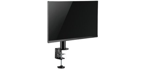 Support pour 1 écran, pince de fixation