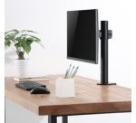 Support pour 1 écran, pince de fixation