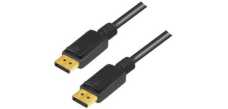 Câble de raccordement DisplayPort 1.4, 5,0 m, noir