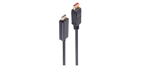 Câble BASIC-S DisplayPort - HDMI 1.4, 1,0 m