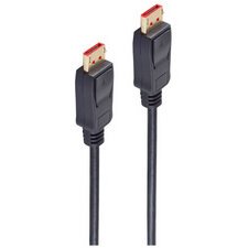 BASIC-S Câble DisplayPort 1.4, 5,0 m, noir