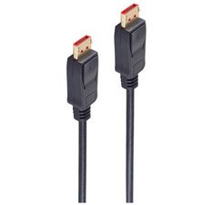 BASIC-S Câble DisplayPort 1.4, 5,0 m, noir