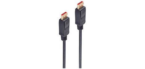 BASIC-S Câble DisplayPort 1.4, 5,0 m, noir