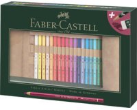 FABER-CASTELL Crayons de couleur POLYCHROMOS, étui de 34