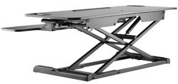 Garniture de bureau assis/debout, hauteur réglable