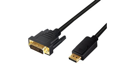 Cordon convertisseur DisplayPort - DVI, 2,0 m, noir