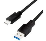 Câble USB 3.2, USB-A - USB-C, 0,15 m