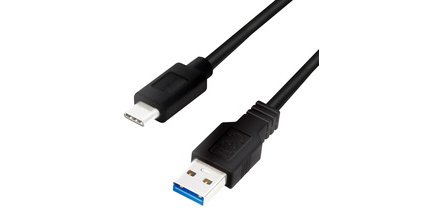 Câble USB 3.2, USB-A - USB-C, 0,15 m