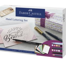 FABER-CASTELL Feutre PITT Artist Pen, kit créatif de 12