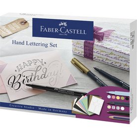 FABER-CASTELL Feutre PITT Artist Pen, kit créatif de 12