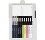 FABER-CASTELL Feutre PITT Artist Pen, kit créatif de 12