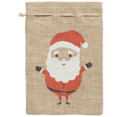 Sac en toile de jute 'Père Noël', (L)170 x (H)250 mm