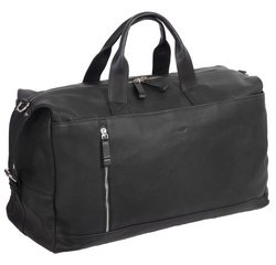 Sac de voyage 'Weekender TORO', en cuir, noir