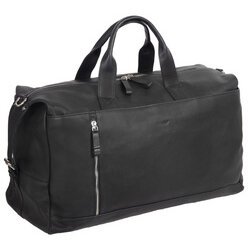 Sac de voyage 'Weekender TORO', en cuir, noir