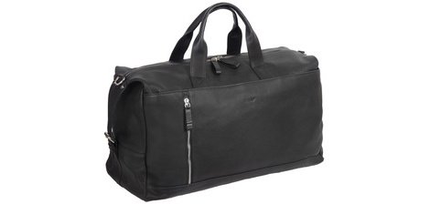 Sac de voyage 'Weekender TORO', en cuir, noir