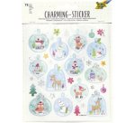 Stickers de Noël Charming Christmas I