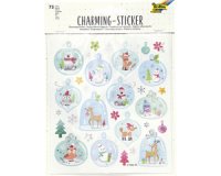 Stickers de Noël Charming Christmas I