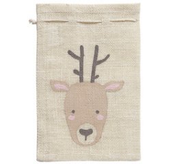 Sac en toile de jute 'Renne', (L)170 x (H) 250 mm