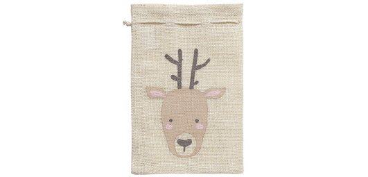 Sac en toile de jute 'Renne', (L)170 x (H) 250 mm